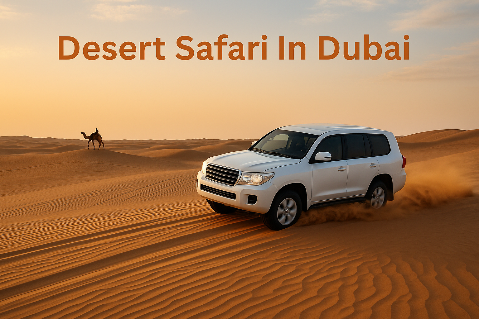 Desert Safari In Dubai tourism