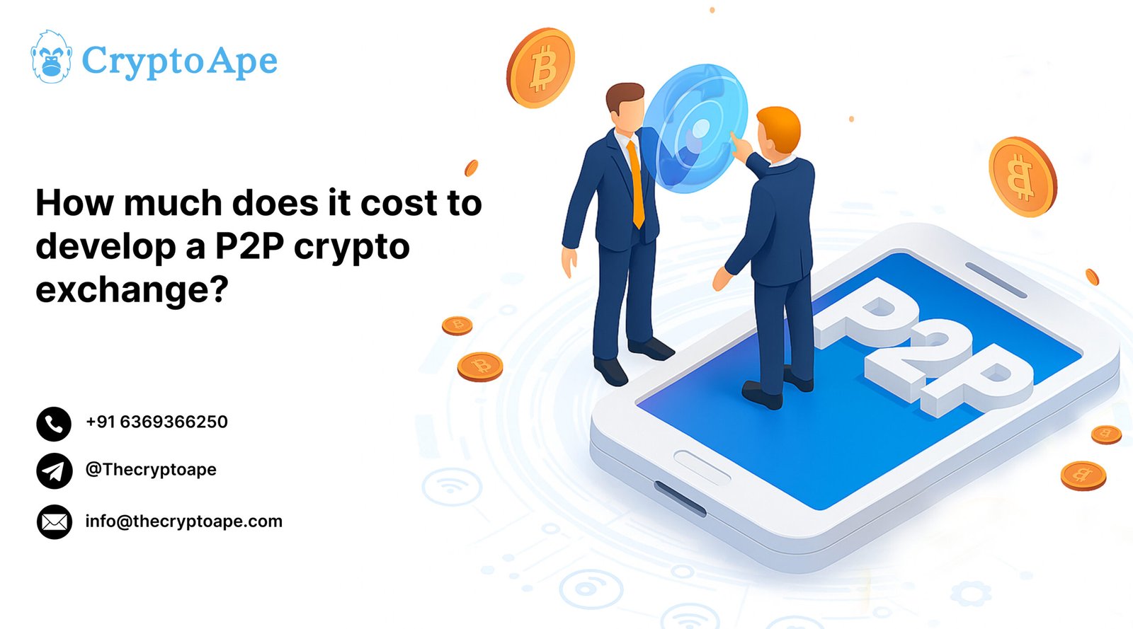 How Much Does It Cost to Develop a P2P Crypto Exchange?