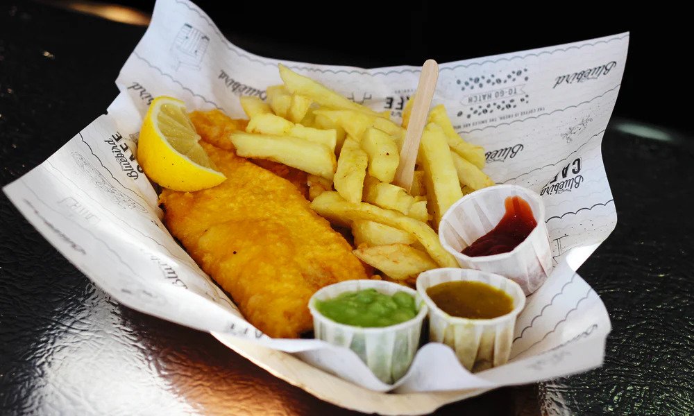 custom fish paper and chips