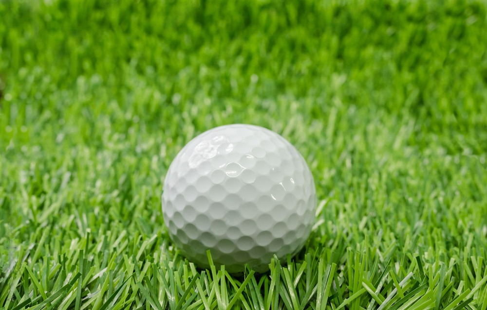 pure ball on grass