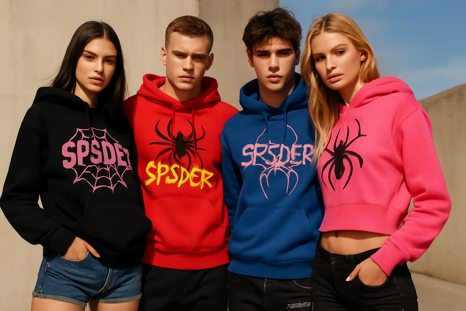 Step Into Style in 2025 – Explore The Bold New Spider Hoodies
