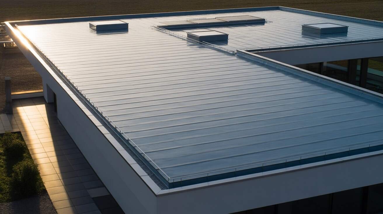 Flat roofing
