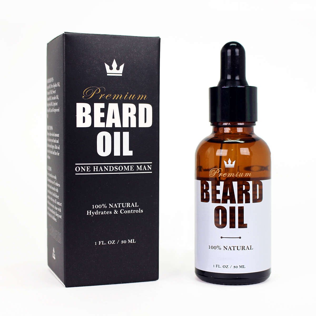 Custom beard oil boxes