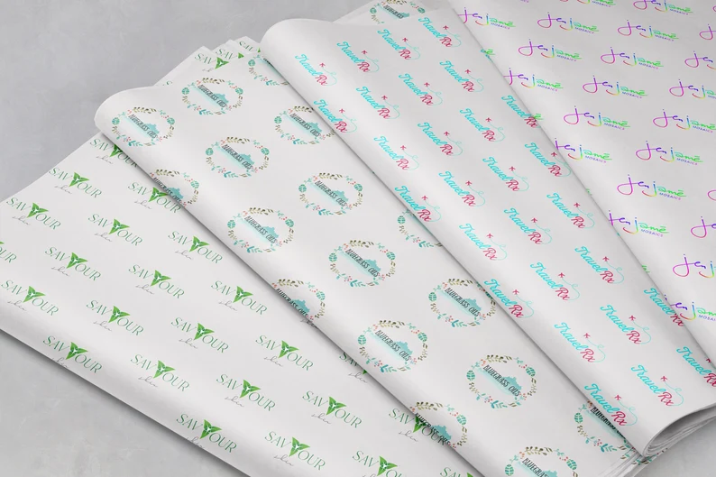 custom printed tissue paper