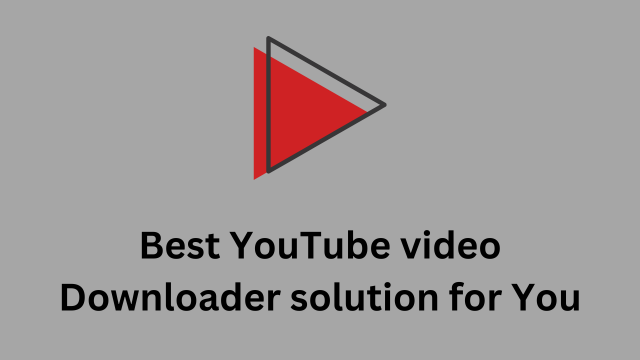 YouTube video Downloader