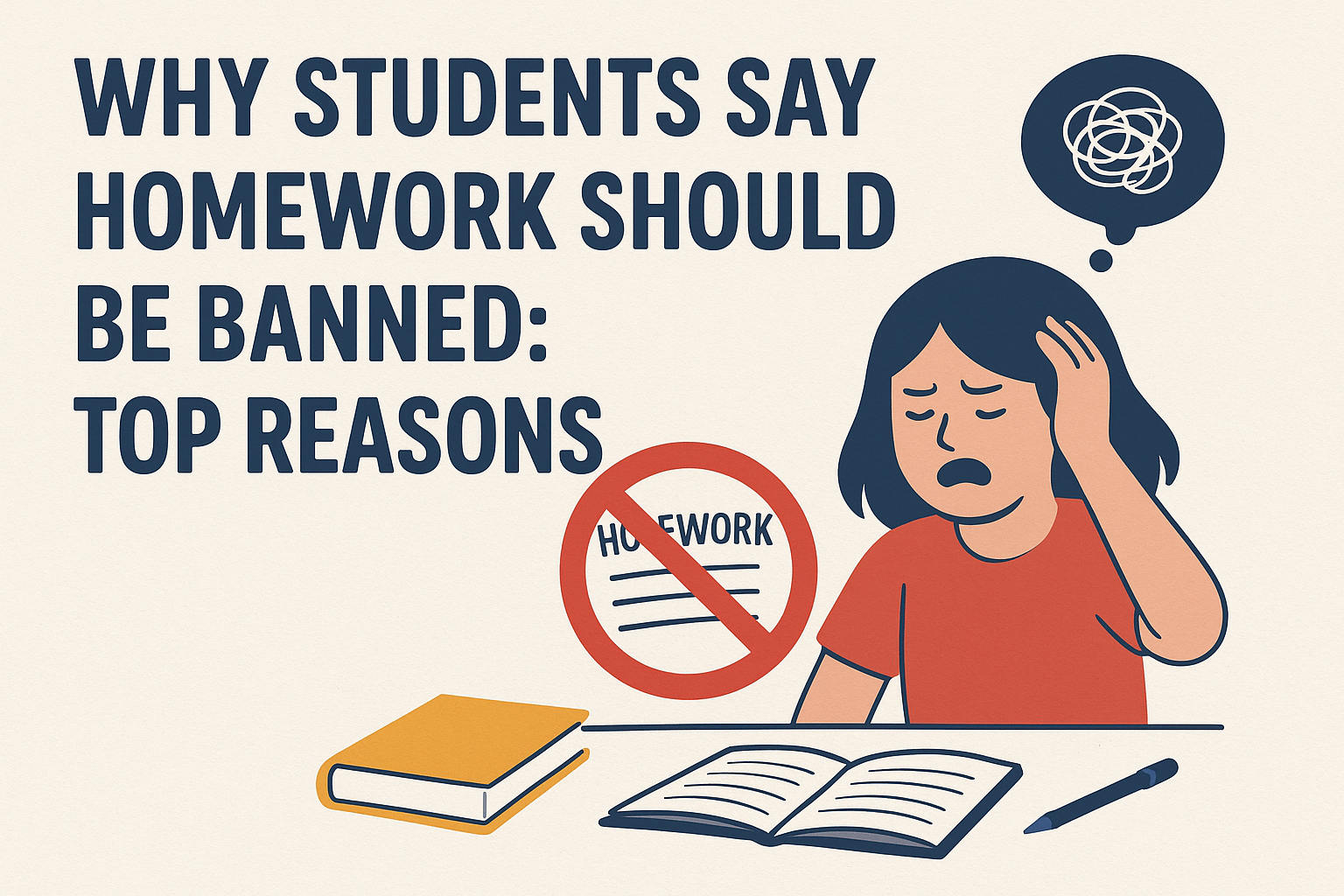 Why Students Say Homework Should Be Banned: Top Reasons