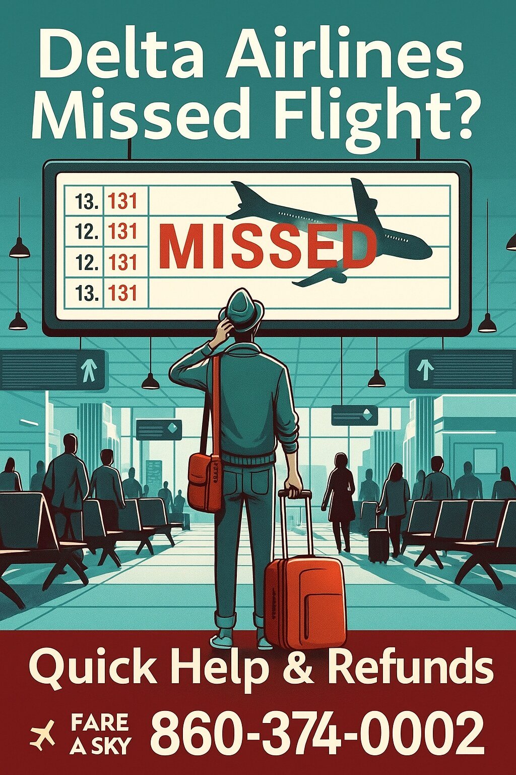 Delta Airlines Missed Flight