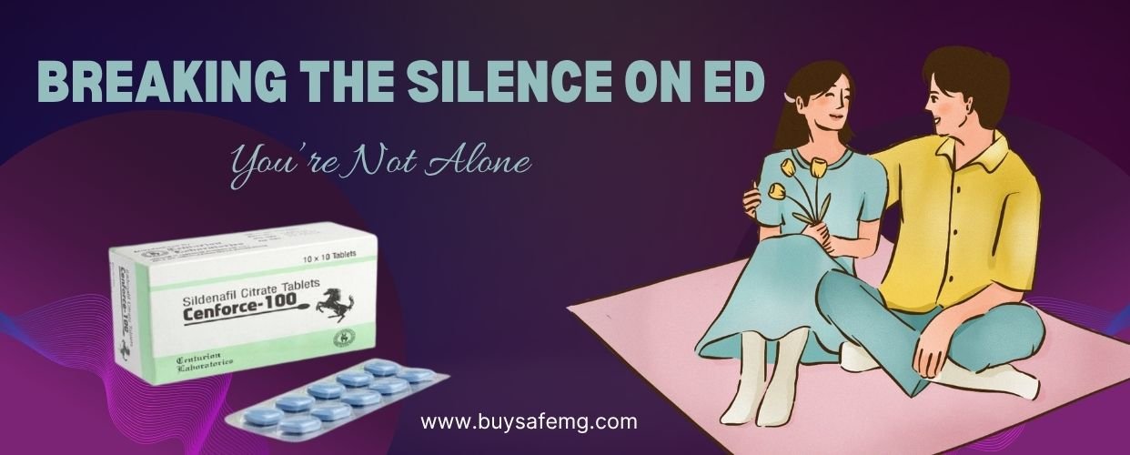 Cenforce 100 mg tablets for effective ED treatment