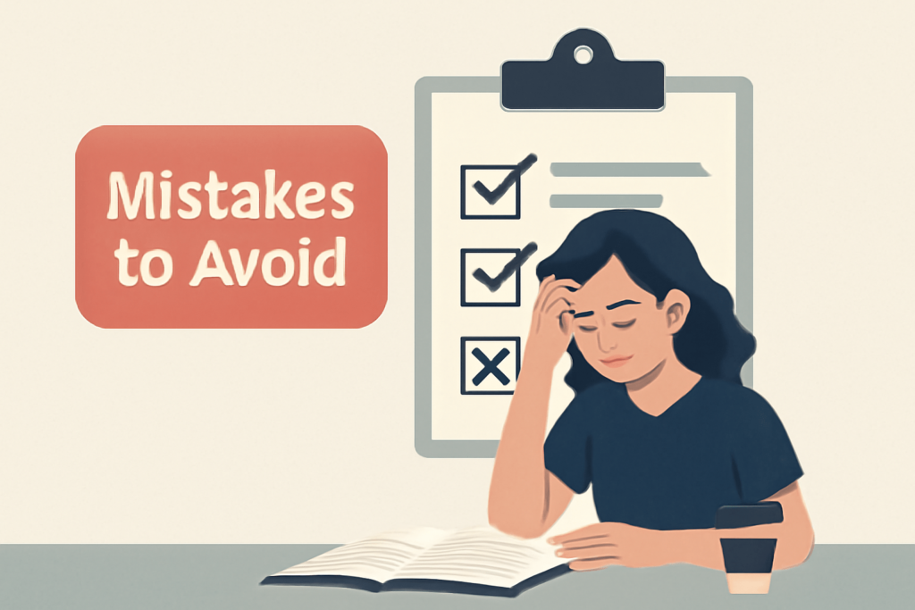 Mistakes to Avoid