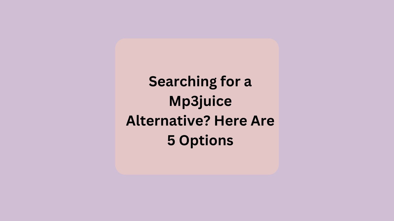 MP3Juice Alternative