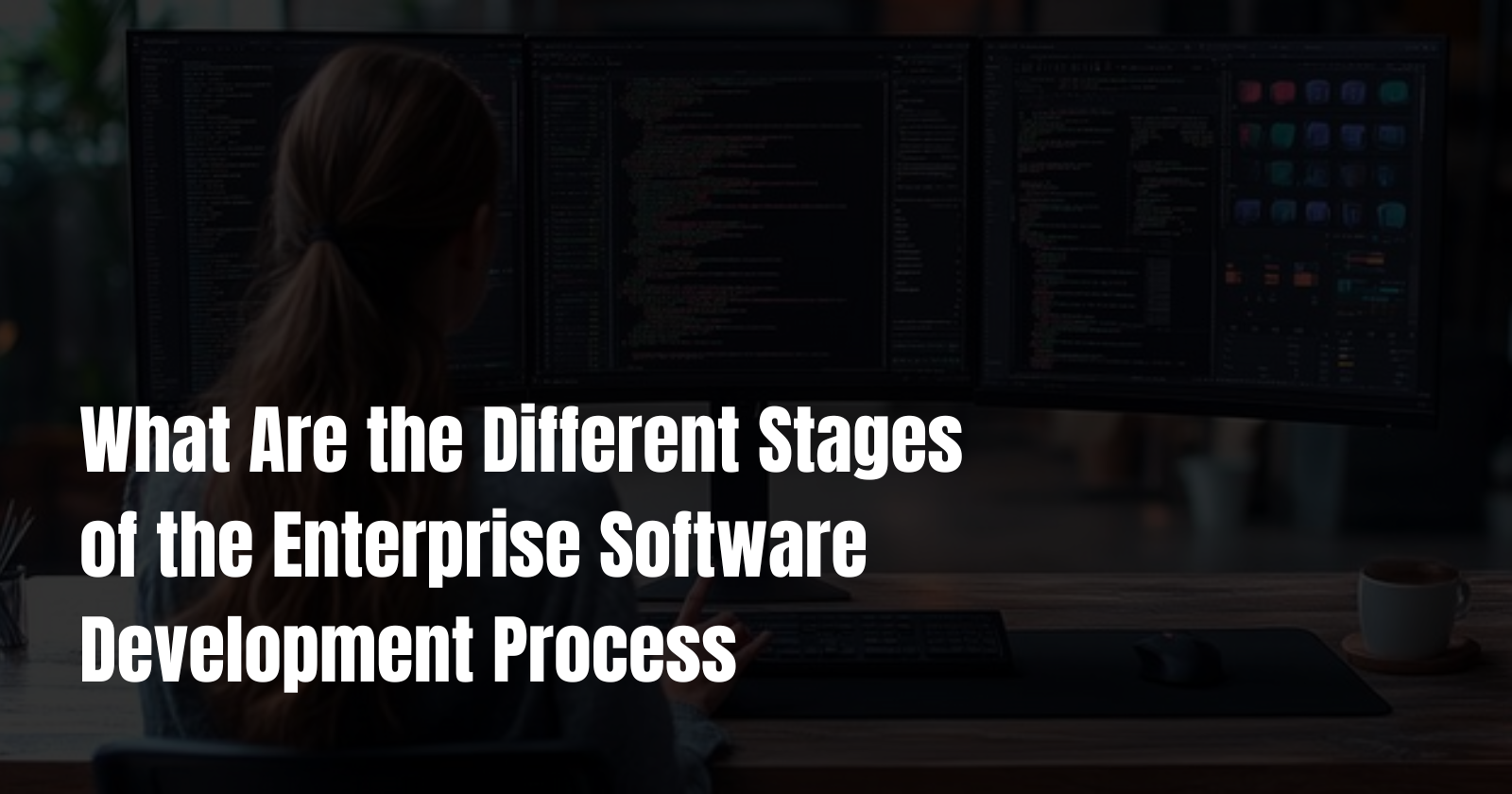 What Are the Different  Stages of the Enterprise Software Development Process 
