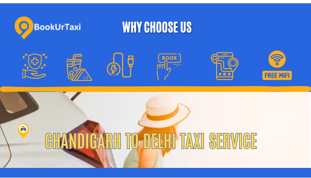 Chandigarh to Delhi taxi