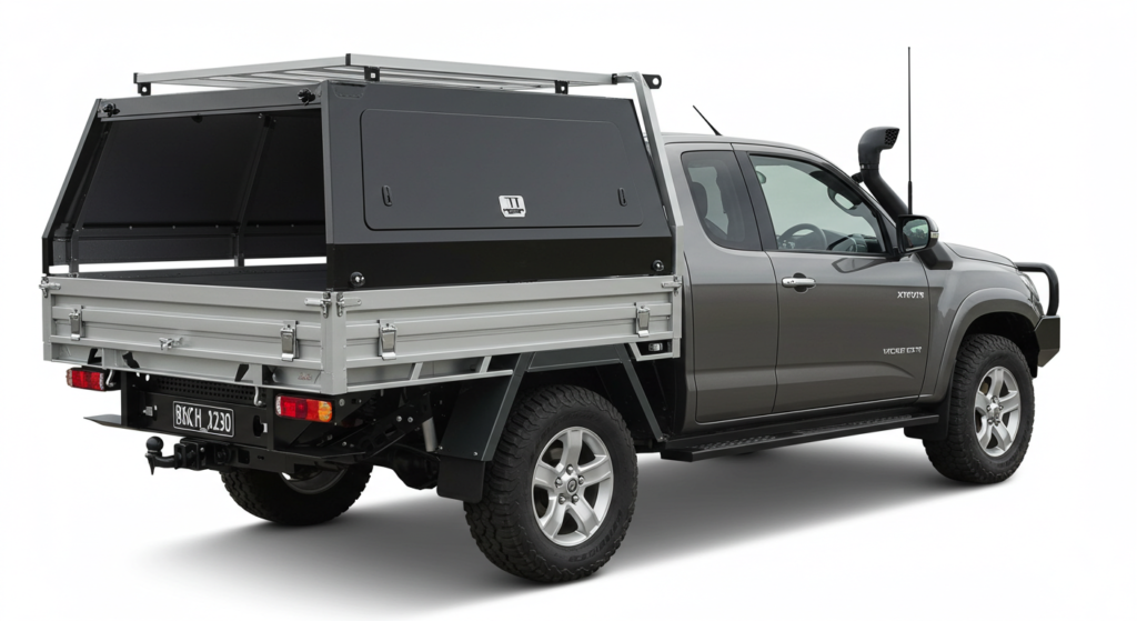 What accessories fit a steel ute tray?