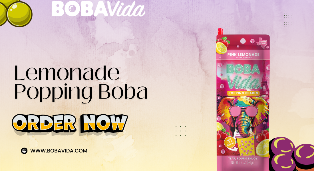 lemonade popping boba