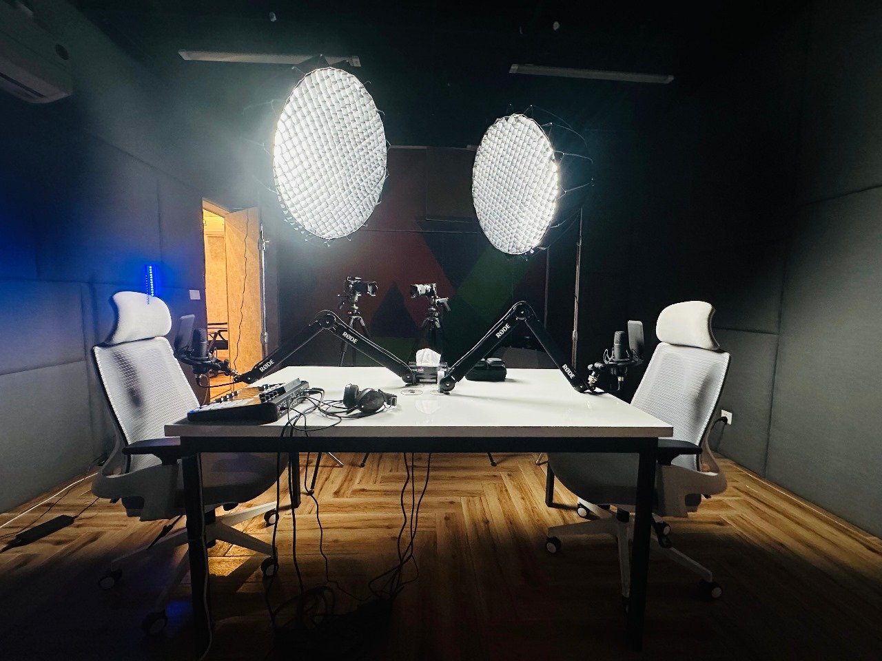 podcasting studio