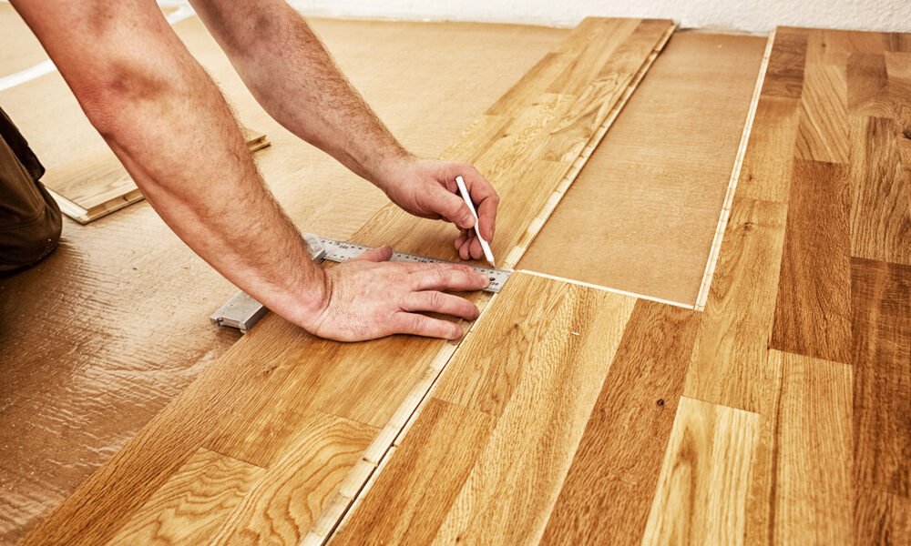 Waterproof vinyl flooring
