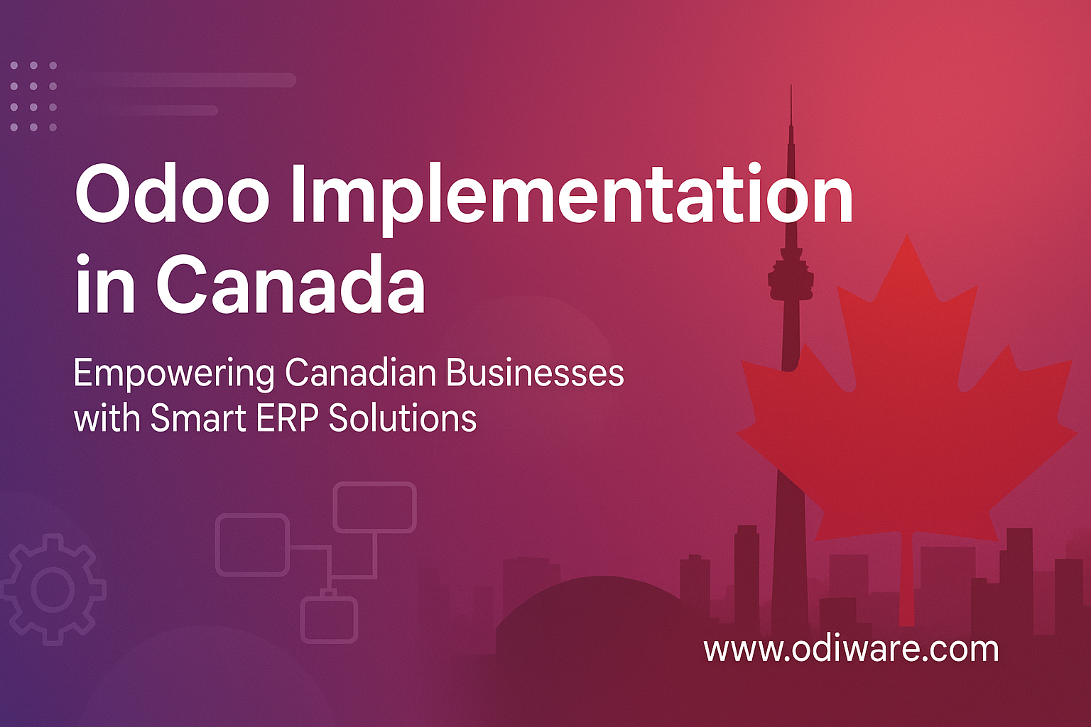 odoo implementaiotn in canada