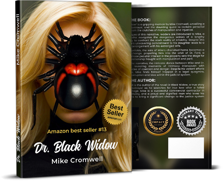 Dr. Black Widow Book By Author Mike Cromwell
