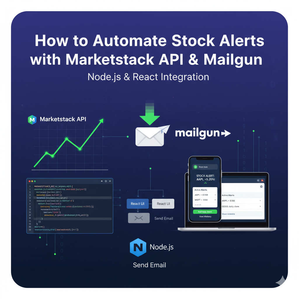 Stock Price Alerts with Node.js & Mailgun Emails
