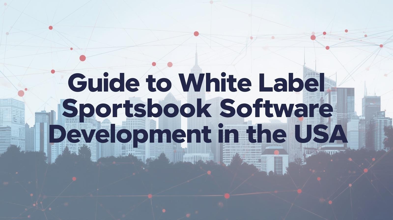 Guide to White Label Sportsbook Software Development in the USA