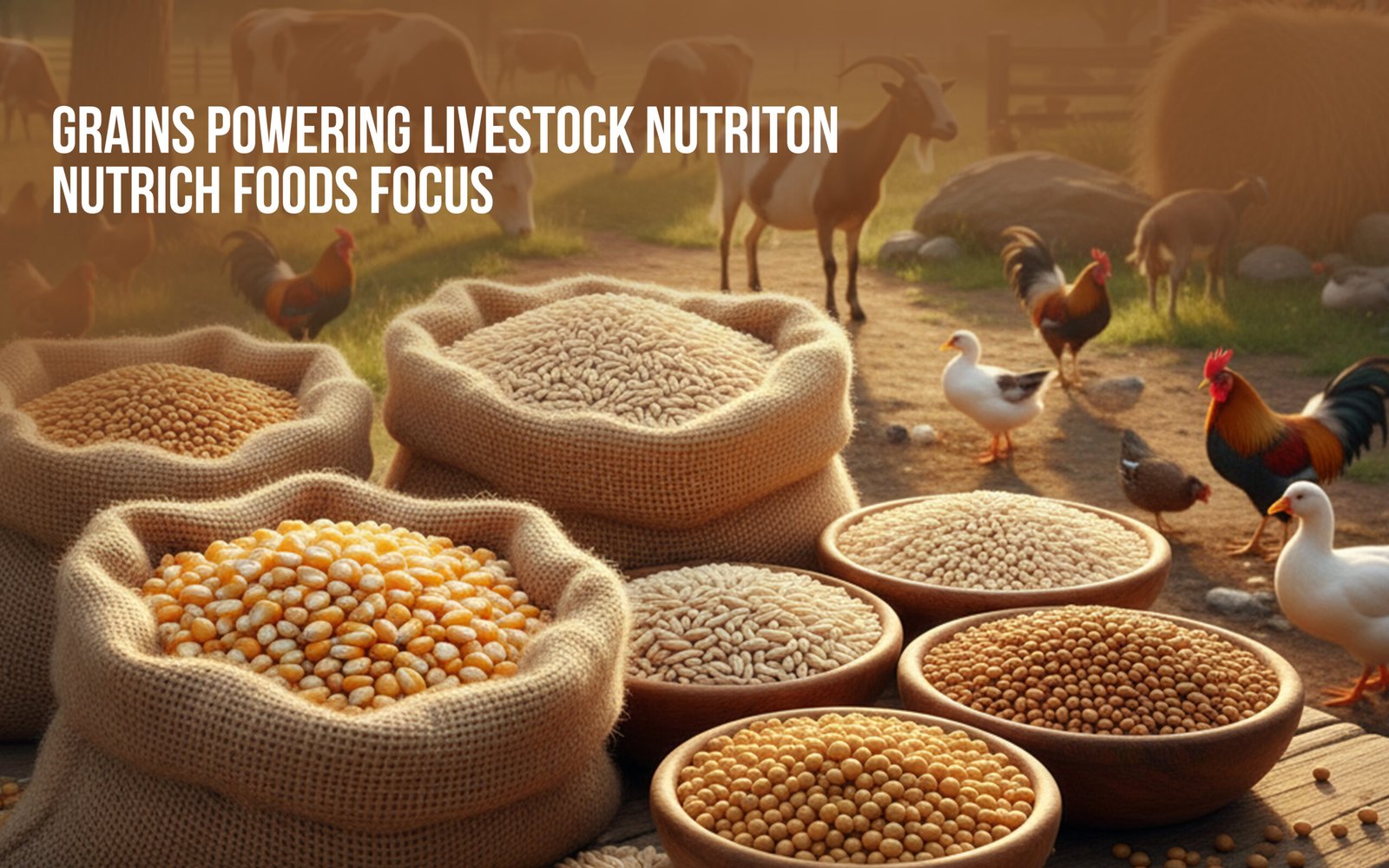 Grains in Livestock Nutrition